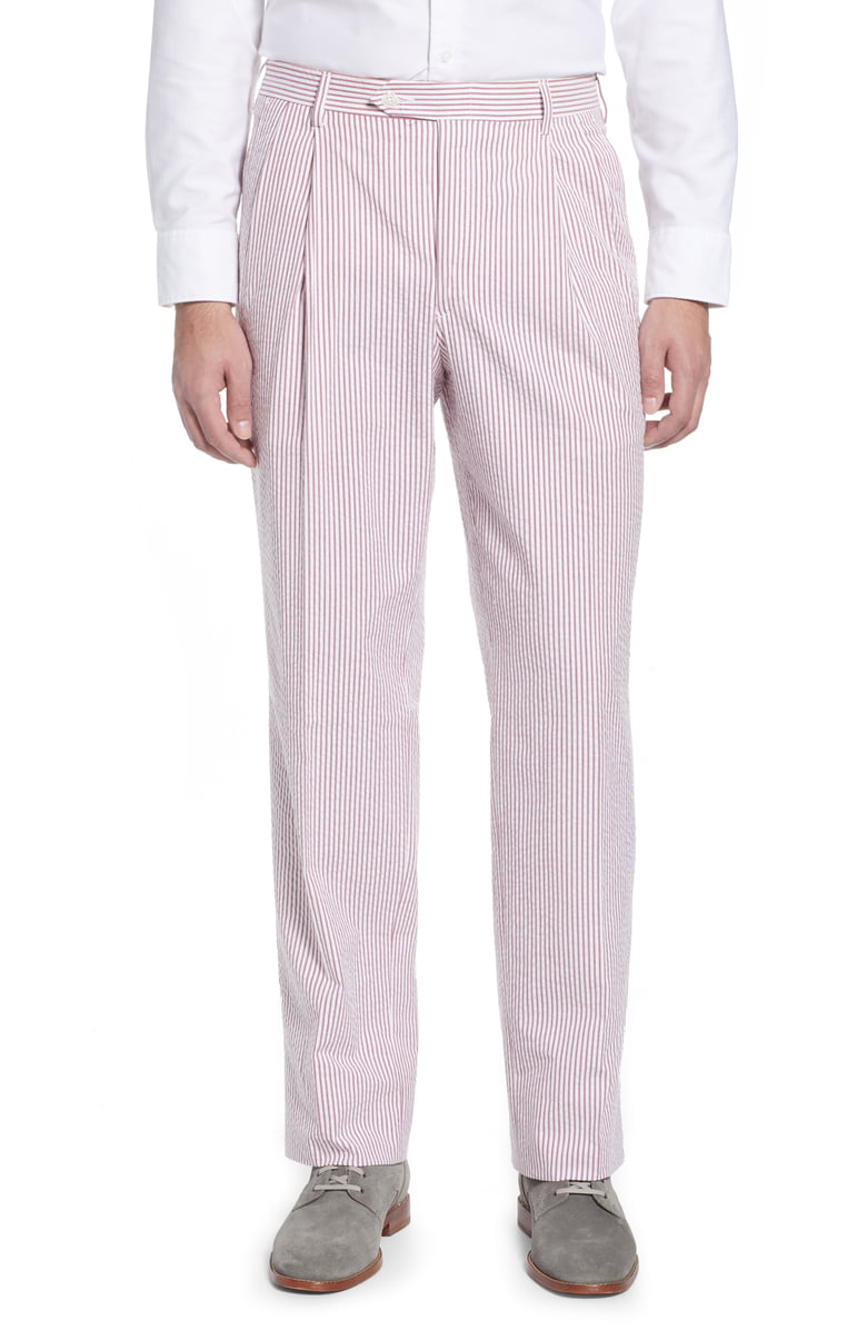 Men's Seersucker Pants - Shop Now | Berle Fine Trousers