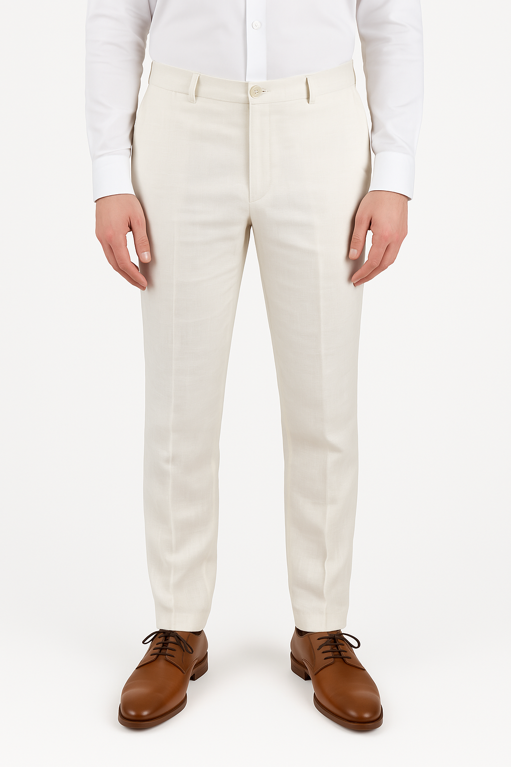 【美品☆半額以下】CAHLUMN　Linen Heli Crew Pant Herringbone Linen Pant