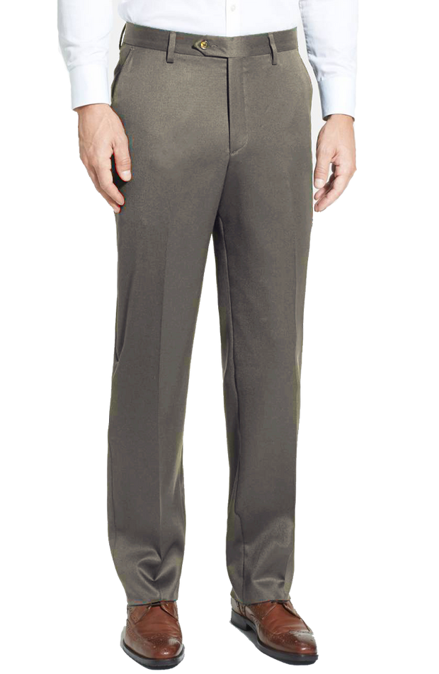 Roundtree & Yorke TravelSmart CoreComfort Big & Tall Non-Iron Pleated Classic  Fit Chino Pants | Dillard's