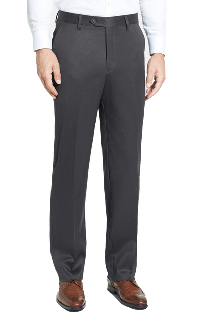 Super 100's Gabardine<br>Flat Front<br>Regular Rise