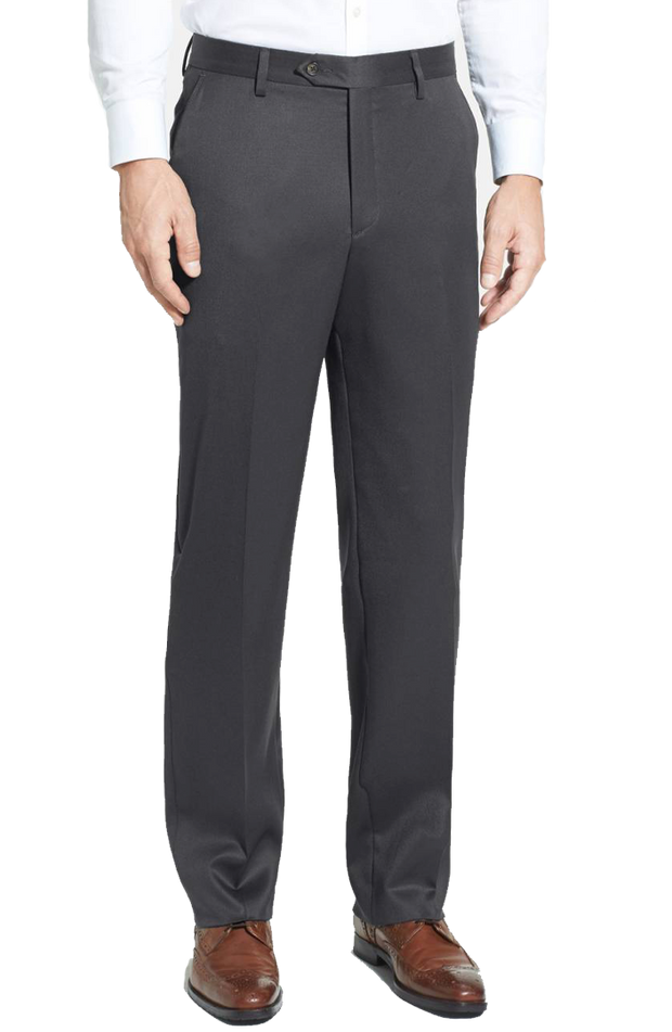 Gabardine Pants for Men - Adaptive Gabardine Slacks - Silverts