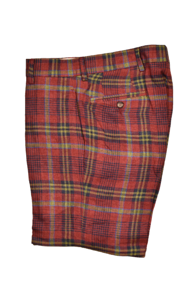 Multi Plaid Short