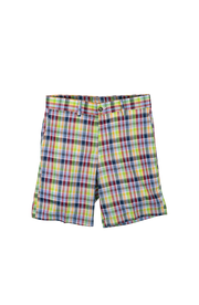 Multi Plaid Short