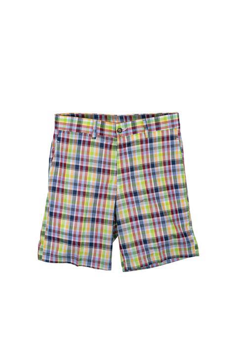 Multi Plaid Short