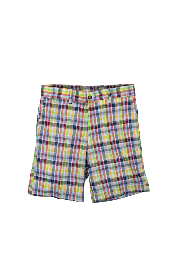 Multi Plaid Short