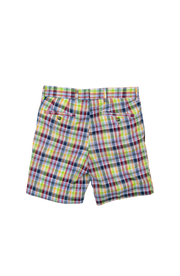 Multi Plaid Short