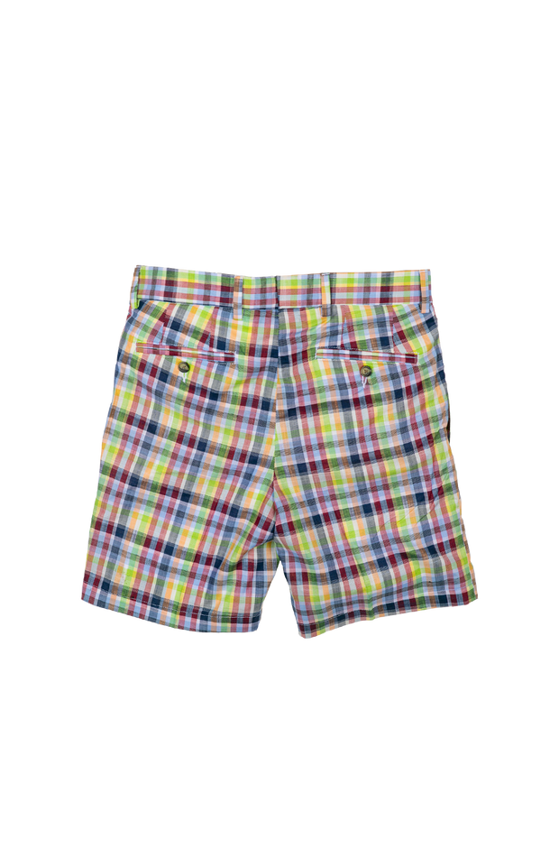 Multi Plaid Short