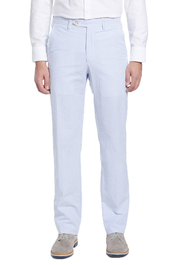 Mens seersucker best sale pants