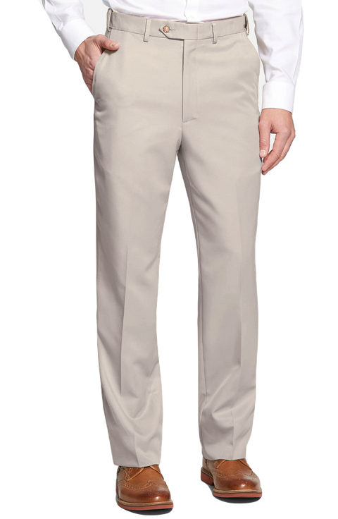 Prime Poplin Pants for Men | Flat Front Pants – Berle