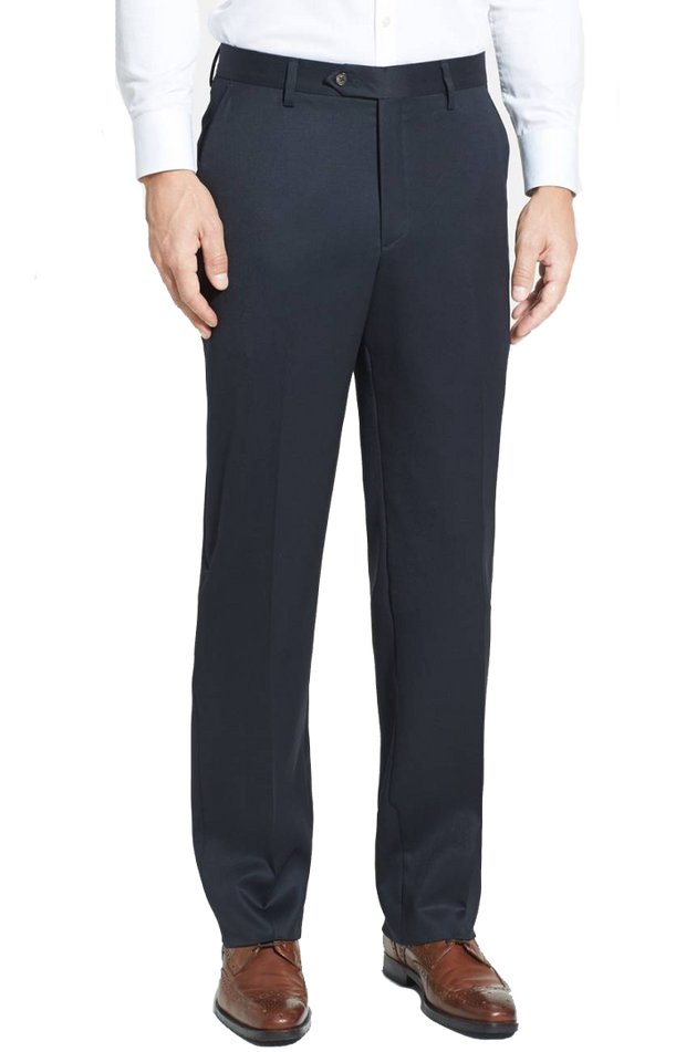 Weaverland Collection Men's Suit Pants Swedish Knit Plain Front