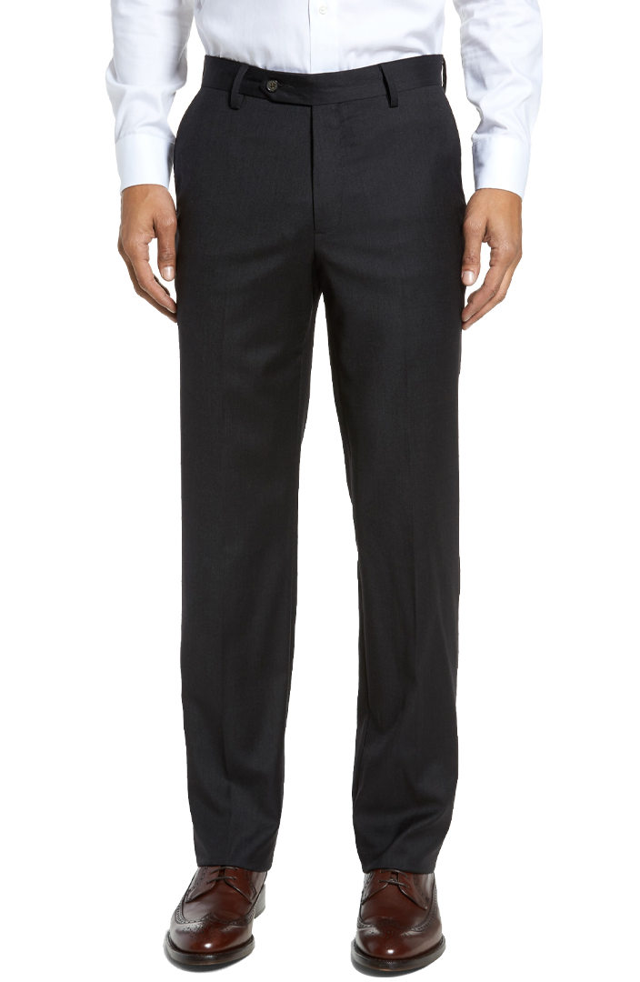 Men's Stretch Wool Dress Pants Berle Fine Trousers