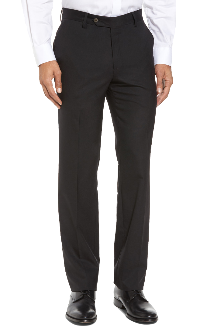 Men's Stretch Wool Dress Pants | Berle Fine Trousers