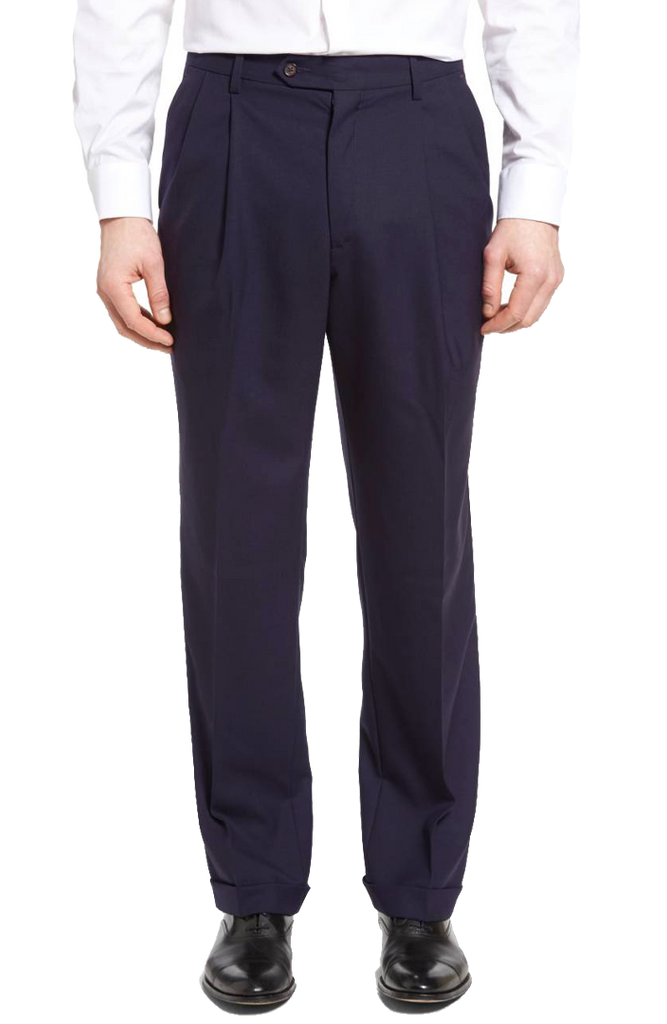 Tropical Weight Wool Trousers - Men's | Berle