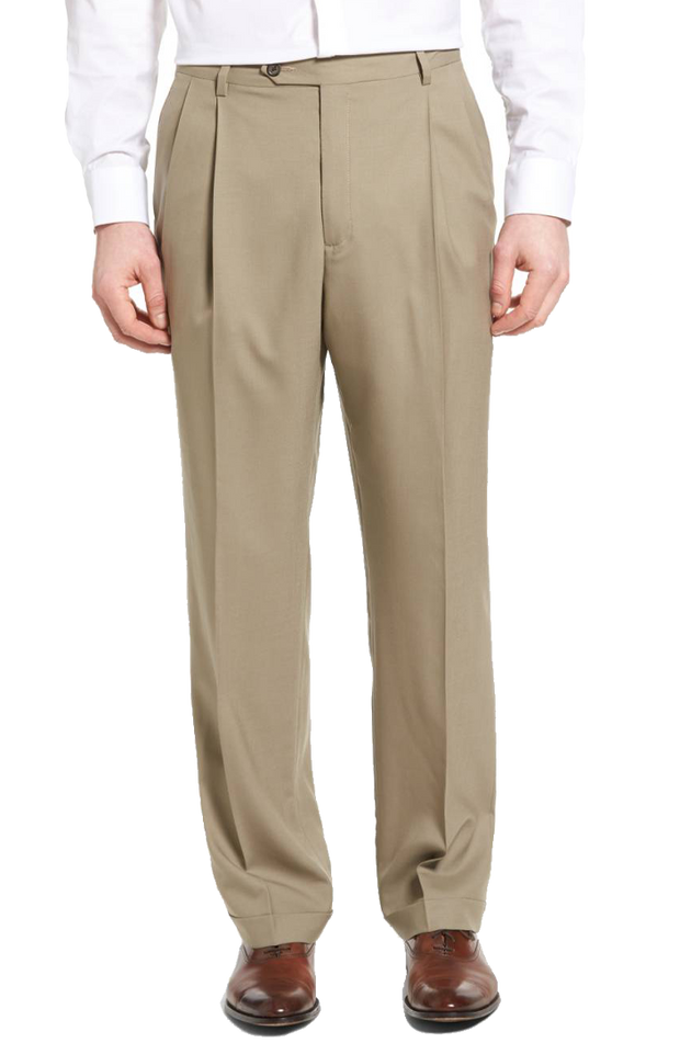 Charcoal Wool Tropical Trousers - Classic Fit | Men's Dress Clothes – J.  PRESS