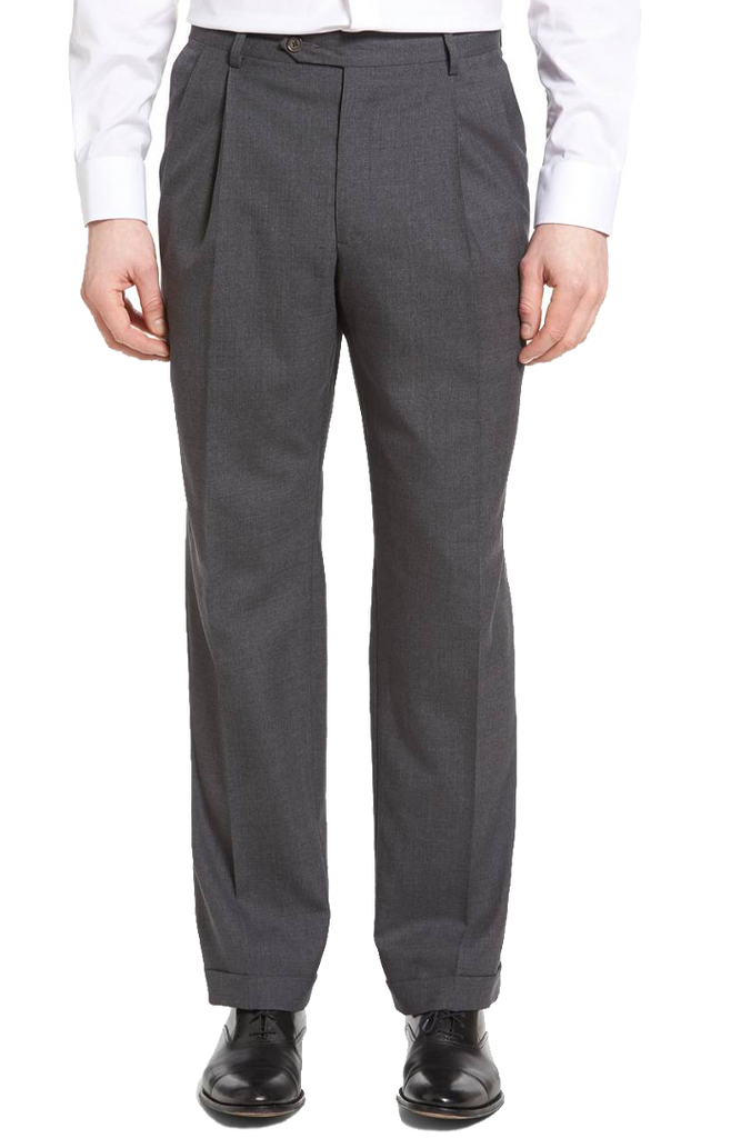 Tropical Weight Wool Trousers - Men's | Berle
