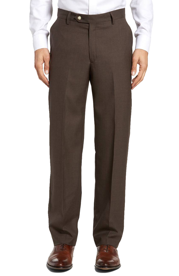 Tropical Weight Wool Trousers - Men's | Berle